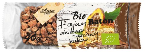 BATON ORKISZOWO - OWSIANY Z KAKAO BIO 40 g - BIO ANIA