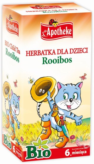 HERBATKA DLA DZIECI - ROOIBOS PO 6 MIESIĄCU BIO (20 x 1,5 g) 30 g - APOTHEKE