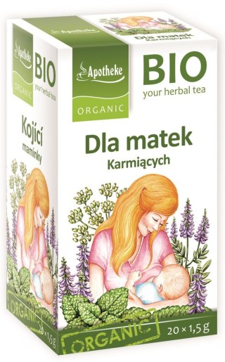 HERBATKA DLA MATEK KARMIĄCYCH BIO (20 x 1,5 g) 30 g - APOTHEKE