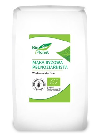 MĄKA RYŻOWA PEŁNOZIARNISTA BEZGLUTENOWA BIO 1 kg - BIO PLANET