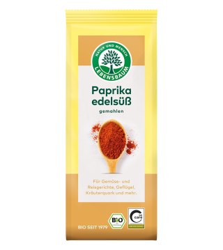 PAPRYKA SŁODKA MIELONA BIO 50 g - LEBENSBAUM