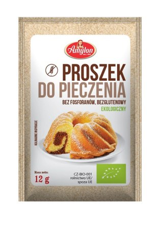 PROSZEK DO PIECZENIA BEZGLUTENOWY BIO 12 g - AMYLON