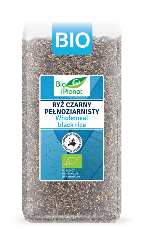 RYŻ CZARNY PEŁNOZIARNISTY (UPRAWIANY W EUROPIE) BIO 400 g - BIO PLANET