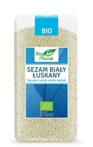 SEZAM BIAŁY ŁUSKANY BIO 250 g - BIO PLANET