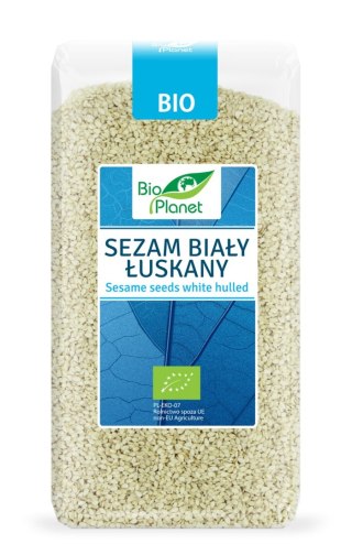 SEZAM BIAŁY ŁUSKANY BIO 500 g - BIO PLANET