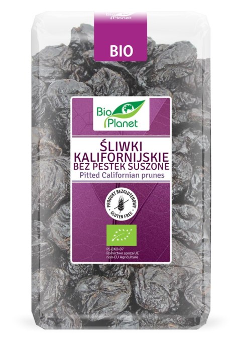 ŚLIWKI KALIFORNIJSKIE SUSZONE BEZGLUTENOWE BIO 1 kg - BIO PLANET