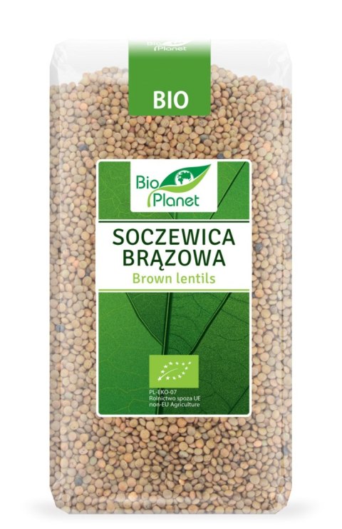 SOCZEWICA BRĄZOWA BIO 500 g - BIO PLANET