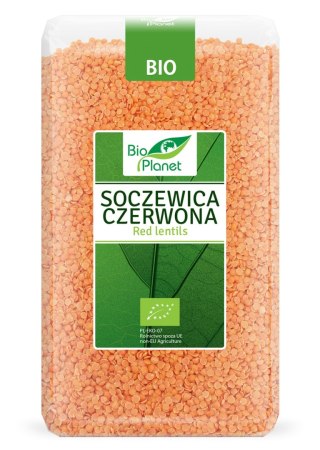 SOCZEWICA CZERWONA BIO 1 kg - BIO PLANET