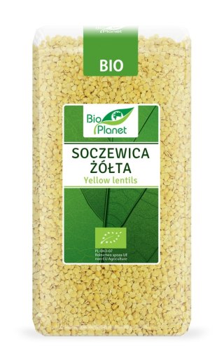 SOCZEWICA ŻÓŁTA BIO 500 g - BIO PLANET