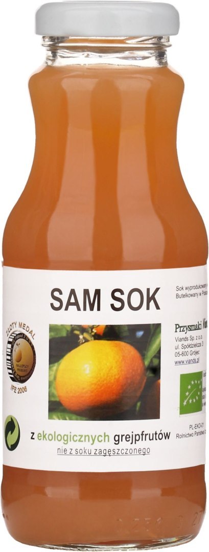 SOK GREJPFRUTOWY NFC BIO 250 ml - VIANDS (SAM SOK)