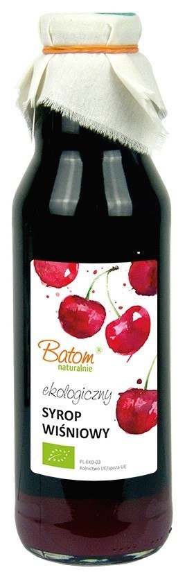 SYROP WIŚNIOWY BIO 750 ml - BATOM