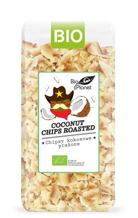 CHIPSY KOKOSOWE PRAŻONE BIO 150 g - BIO PLANET