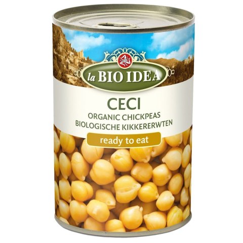 CIECIERZYCA W ZALEWIE BIO 400 g (240 g) (PUSZKA) - LA BIO IDEA