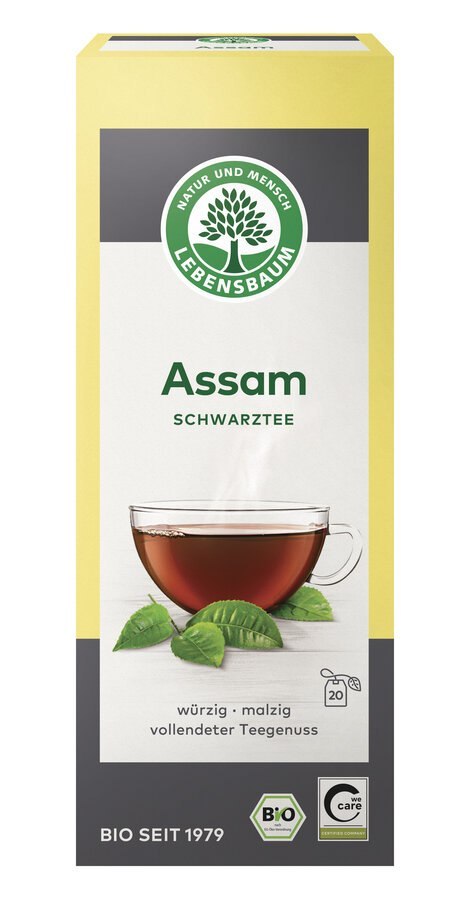 HERBATA CZARNA ASSAM EKSPRESOWA BIO (20 x 2 g) 40 g - LEBENSBAUM