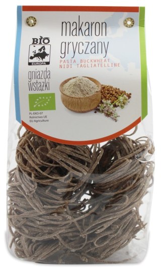 MAKARON (GRYCZANY) GNIAZDA WSTĄŻKI BIO 250 g - BIO PLANET