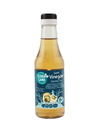 OCET RYŻOWY DO SUSHI NIESŁODZONY FILTROWANY BIO 250 ml (GENMAI SU VINEGAR)- TERRASANA