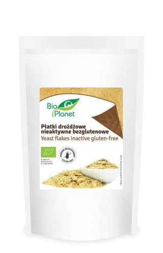 PŁATKI DROŻDŻOWE NIEAKTYWNE BEZGLUTENOWE BIO 100 g - BIO PLANET