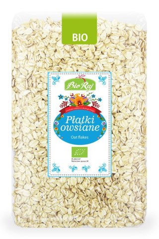 PŁATKI OWSIANE BIO 1 kg - BIO RAJ