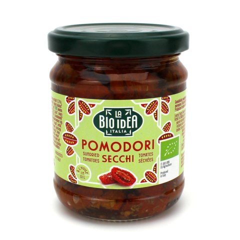 POMIDORY SUSZONE W OLEJU BIO 190 g (130 g) - LA BIO IDEA