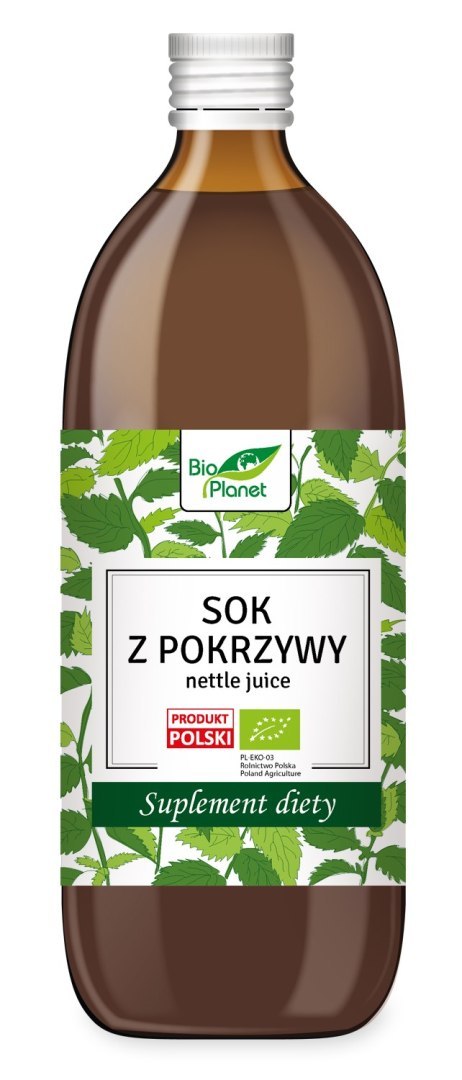 SOK Z POKRZYWY BIO 500 ml - BIO PLANET