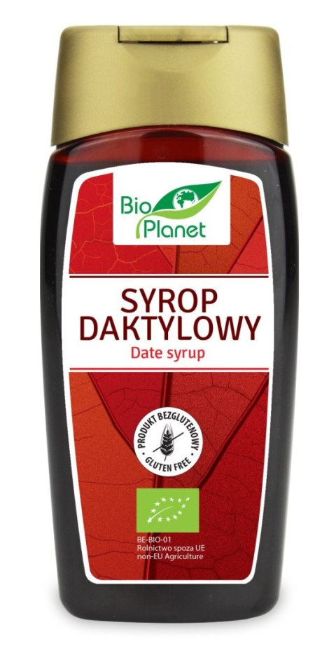 SYROP DAKTYLOWY BEZGLUTENOWY BIO 340 g - BIO PLANET