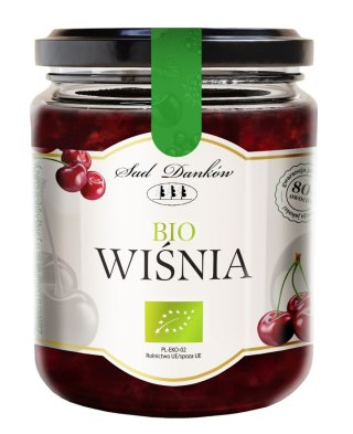 WIŚNIA 80 % BIO 260 g - SAD DANKÓW