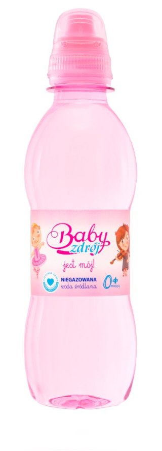 WODA ŹRÓDLANA NIEGAZOWANA GIRL 250 ml - AQUA EAST (BABY ZDRÓJ)