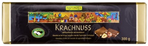 CZEKOLADA MLECZNA Z ORZECHAMI LASKOWYMI BIO 300 g - RAPUNZEL (PRODUKT SEZONOWY)