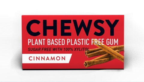 GUMA DO ŻUCIA Z KSYLITOLEM O SMAKU CYNAMONOWYM 15 g - CHEWSY