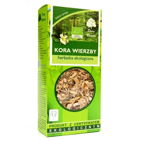 HERBATKA Z KORY WIERZBY BIO 100 g - DARY NATURY