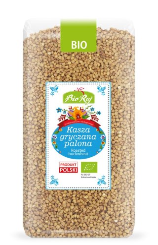 KASZA GRYCZANA PALONA BIO 500 g - BIO RAJ