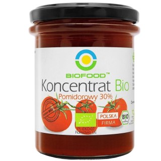 KONCENTRAT POMIDOROWY 30 % BEZGLUTENOWY BIO 200 g - BIO FOOD