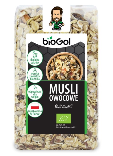 MUSLI OWOCOWE BIO 300 g - BIOGOL