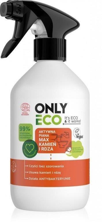 PŁYN DO CZYSZCZENIA KAMIEŃ I RDZA AKTYWNA PIANA W SPRAYU ECO 500 ml - ONLY ECO