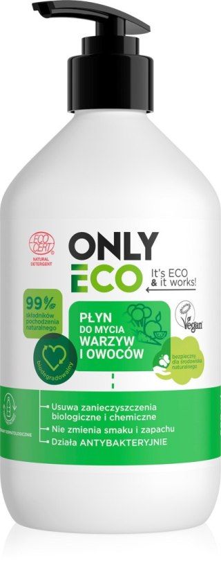 PŁYN DO MYCIA OWOCÓW I WARZYW ECO 500 ml - ONLY ECO