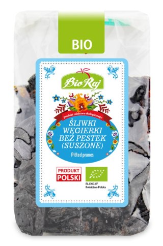 ŚLIWKI WĘGIERKI SUSZONE BIO 200 g - BIO RAJ