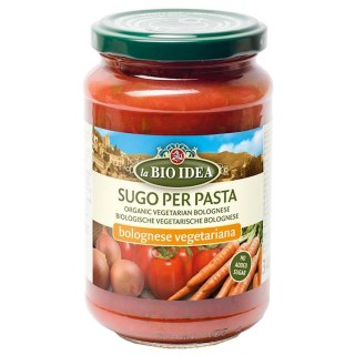 SOS BOLOGNESE WEGAŃSKI BEZ DODATKU CUKRÓW BIO 340 g - LA BIO IDEA