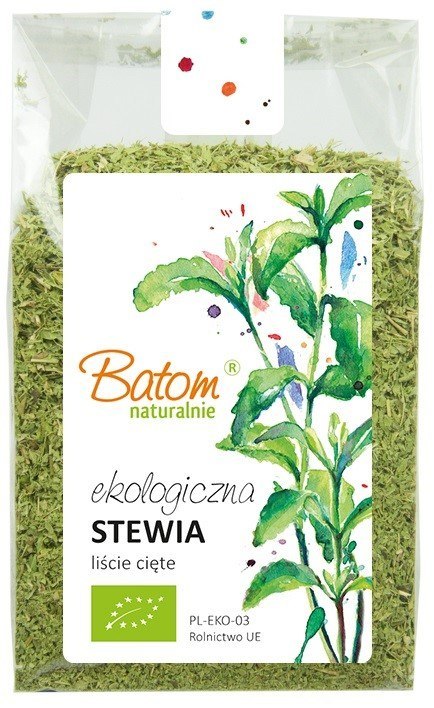 STEWIA LIŚCIE SUSZONE CIĘTE BIO 80 g - BATOM