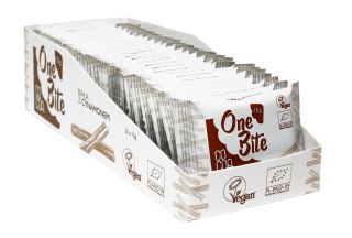 TABLICZKA BIAŁA Z CYNAMONEM BIO 15 g - COCOA (ONE BITE)