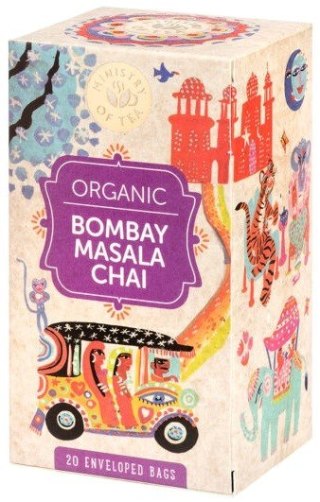 HERBATA CZARNA CHAI (BOMBAY MASALA CHAI) BIO (20 x 1,75 g) 35 g - MINISTRY OF TEA