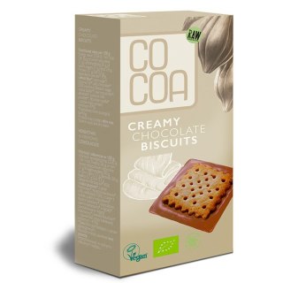 HERBATNIKI Z CZEKOLADĄ CREAMY BIO 95 g - COCOA