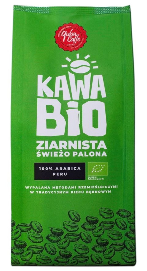 KAWA ZIARNISTA ARABICA 100 % PERU BIO 250 g - QUBA CAFFE