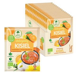 KISIEL INSTANT MNISZEK Z POMARAŃCZĄ BEZGLUTENOWY BIO 30 g - DARY NATURY