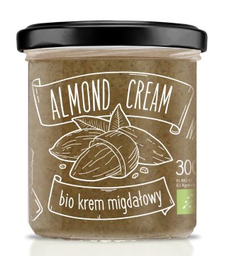 KREM Z PRAŻONYCH MIGDAŁÓW BIO 300 g - DIET-FOOD