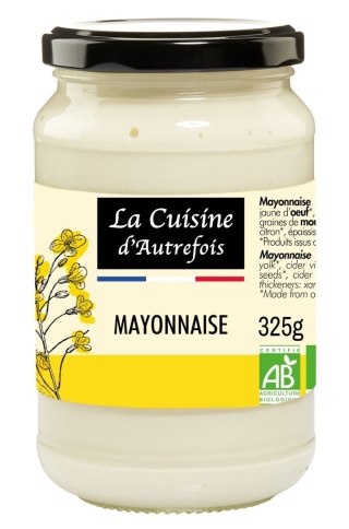 MAJONEZ JAJECZNY BIO 325 g - LA CUISINE D AUTREFOIS