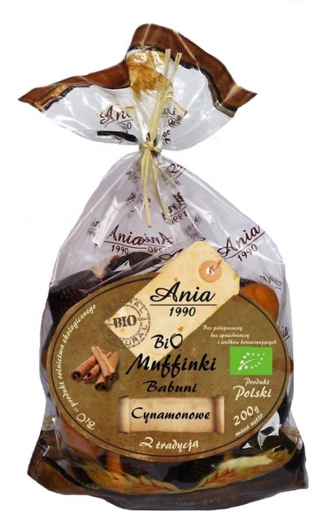 MUFFINKI BABUNI CYNAMONOWE BIO 200 g - BIO ANIA