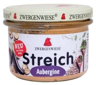 PASTA SŁONECZNIKOWA Z BAKŁAŻANEM BEZGLUTENOWA BIO 180 g - ZWERGENWIESE