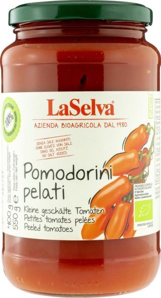 POMIDORY PELATI BIO 550 g - LA SELVA