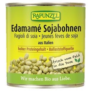 SOJA EDAMAME W ZALEWIE BIO 200 g (130 g) (PUSZKA) - RAPUNZEL