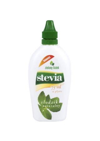 STEVIA SŁODZIK W PŁYNIE 75 ml - ZIELONY LISTEK